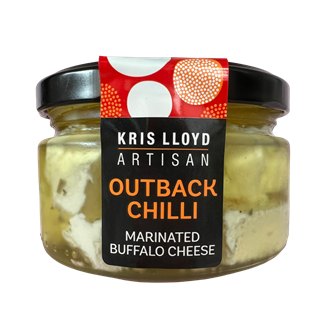 Marinated Buffalo Cheese with Outback Chilli